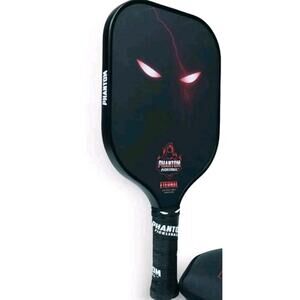 PHANTOM Pickleball Paddle ETERNAL RED 14mm Racket T700 Carbon Fiber USA Appoved